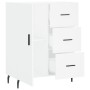 Aparador de madera de ingeniería blanco 69,5x34x90 cm de vidaXL, Aparadores - Ref: Foro24-827932, Precio: 98,82 €, Descuento: %