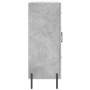 Aparador de madera de ingeniería gris hormigón 69,5x34x90 cm de vidaXL, Aparadores - Ref: Foro24-827928, Precio: 105,89 €, De...
