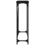 Mesa consola madera de ingeniería negra 102x22,5x75 cm en Mesas auxiliares | Comprar online en Foru.es