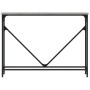 Mesa consola madera de ingeniería gris Sonoma 102x22,5x75 cm en Mesas auxiliares | Comprar online en Foru.es