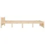 Estructura de cama madera maciza 120x200 cm de vidaXL, Camas y somieres - Ref: Foro24-815039, Precio: 113,28 €, Descuento: %