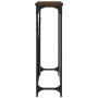 Mesa consola madera de ingeniería marrón roble 102x22,5x75 cm en Mesas auxiliares | Comprar online en Foru.es