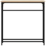 Mesa consola roble Sonoma 75x19,5x75 cm madera de ingeniería en Mesas auxiliares | Comprar online en Foru.es