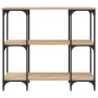 Mesa consola madera de ingeniería roble Sonoma 102x35x90 cm en Mesas auxiliares | Comprar online en Foru.es