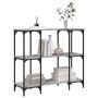 Mesa consola madera de ingeniería gris Sonoma 102x35x90 cm en Mesas auxiliares | Comprar online en Foru.es