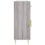 Aparador de madera de ingeniería gris Sonoma 69,5x34x90 cm de vidaXL, Aparadores - Ref: Foro24-827970, Precio: 86,14 €, Descu...