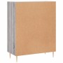 Aparador de madera de ingeniería gris Sonoma 69,5x34x90 cm de vidaXL, Aparadores - Ref: Foro24-827970, Precio: 86,14 €, Descu...
