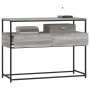 Mesa consola madera de ingeniería gris Sonoma 100x40x75 cm en Mesas auxiliares | Comprar online en Foru.es