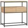 Mesa consola roble Sonoma 75x40x75 cm madera de ingeniería en Mesas auxiliares | Comprar online en Foru.es