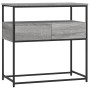 Mesa consola madera de ingeniería gris Sonoma 75x40x75 cm en Mesas auxiliares | Comprar online en Foru.es