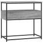 Mesa consola madera de ingeniería gris Sonoma 75x40x75 cm en Mesas auxiliares | Comprar online en Foru.es