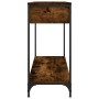 Mesa consola madera contrachapada roble ahumado 100x34,5x75 cm en Mesas auxiliares | Comprar online en Foru.es