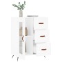 Aparador de madera de ingeniería blanco 69,5x34x90 cm de vidaXL, Aparadores - Ref: Foro24-828012, Precio: 96,98 €, Descuento: %