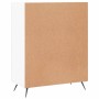 Aparador de madera de ingeniería blanco 69,5x34x90 cm de vidaXL, Aparadores - Ref: Foro24-828012, Precio: 96,98 €, Descuento: %