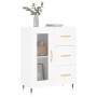 Aparador de madera de ingeniería blanco 69,5x34x90 cm de vidaXL, Aparadores - Ref: Foro24-828020, Precio: 83,93 €, Descuento: %