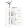 Aparador de madera de ingeniería blanco 69,5x34x90 cm de vidaXL, Aparadores - Ref: Foro24-828020, Precio: 83,93 €, Descuento: %