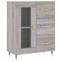 Aparador de madera de ingeniería gris Sonoma 69,5x34x90 cm de vidaXL, Aparadores - Ref: Foro24-828026, Precio: 96,10 €, Descu...