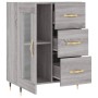 Aparador de madera de ingeniería gris Sonoma 69,5x34x90 cm de vidaXL, Aparadores - Ref: Foro24-828026, Precio: 96,10 €, Descu...