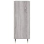 Aparador de madera de ingeniería gris Sonoma 69,5x34x90 cm de vidaXL, Aparadores - Ref: Foro24-828026, Precio: 96,10 €, Descu...
