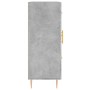 Aparador de madera de ingeniería gris hormigón 69,5x34x90 cm de vidaXL, Aparadores - Ref: Foro24-828032, Precio: 93,12 €, Des...
