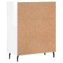 Aparador de madera contrachapada blanco brillante 69,5x34x90 cm de vidaXL, Aparadores - Ref: Foro24-827998, Precio: 97,10 €, ...