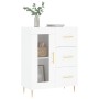 Aparador de madera de ingeniería blanco 69,5x34x90 cm de vidaXL, Aparadores - Ref: Foro24-828028, Precio: 79,62 €, Descuento: %