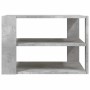 Mesa de centro madera ingeniería gris hormigón 58x58x40 cm en Mesas de centro | Comprar online en Foru.es