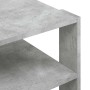 Mesa de centro madera ingeniería gris hormigón 58x58x40 cm en Mesas de centro | Comprar online en Foru.es
