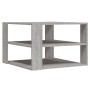 Mesa de centro madera de ingeniería gris Sonoma 58x58x40 cm en Mesas de centro | Comprar online en Foru.es