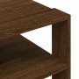 Mesa de centro madera ingeniería roble marrón 58x58x40 cm en Mesas de centro | Comprar online en Foru.es