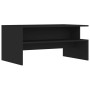 Mesa de centro madera de ingeniería negro 90x55x42,5 cm en Mesas de centro | Comprar online en Foru.es