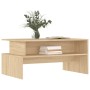 Mesa de centro madera de ingeniería roble Sonoma 90x55x42,5 cm en Mesas de centro | Comprar online en Foru.es