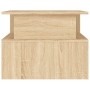 Mesa de centro madera de ingeniería roble Sonoma 90x55x42,5 cm en Mesas de centro | Comprar online en Foru.es