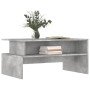 Mesa de centro madera de ingeniería gris hormigón 90x55x42,5 cm en Mesas de centro | Comprar online en Foru.es