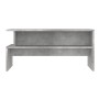 Mesa de centro madera de ingeniería gris hormigón 90x55x42,5 cm en Mesas de centro | Comprar online en Foru.es