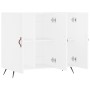 Aparador de madera de ingeniería blanco 90x34x80 cm de vidaXL, Aparadores - Ref: Foro24-828076, Precio: 86,33 €, Descuento: %