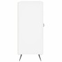 Aparador de madera de ingeniería blanco 90x34x80 cm de vidaXL, Aparadores - Ref: Foro24-828076, Precio: 86,33 €, Descuento: %