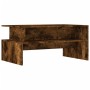 Mesa de centro madera ingeniería roble ahumado 90x55x42,5 cm en Mesas de centro | Comprar online en Foru.es