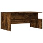 Mesa de centro madera ingeniería roble ahumado 90x55x42,5 cm en Mesas de centro | Comprar online en Foru.es