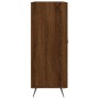 Aparador de madera de ingeniería marrón roble 69,5x34x90 cm de vidaXL, Aparadores - Ref: Foro24-828019, Precio: 68,35 €, Desc...