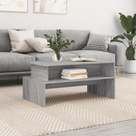 Mesa de centro madera de ingeniería gris Sonoma 90x55x42,5 cm en Mesas de centro | Comprar online en Foru.es