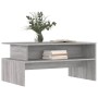 Mesa de centro madera de ingeniería gris Sonoma 90x55x42,5 cm en Mesas de centro | Comprar online en Foru.es