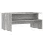 Mesa de centro madera de ingeniería gris Sonoma 90x55x42,5 cm en Mesas de centro | Comprar online en Foru.es