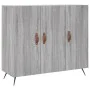 Aparador de madera de ingeniería gris Sonoma 90x34x80 cm de vidaXL, Aparadores - Ref: Foro24-828082, Precio: 81,07 €, Descuen...
