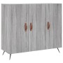 Aparador de madera de ingeniería gris Sonoma 90x34x80 cm de vidaXL, Aparadores - Ref: Foro24-828082, Precio: 82,04 €, Descuen...