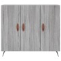 Aparador de madera de ingeniería gris Sonoma 90x34x80 cm de vidaXL, Aparadores - Ref: Foro24-828082, Precio: 82,04 €, Descuen...