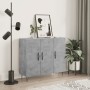 Aparador de madera de ingeniería gris hormigón 90x34x80 cm de vidaXL, Aparadores - Ref: Foro24-828104, Precio: 82,29 €, Descu...