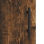 Aparador de madera de ingeniería roble ahumado 90x34x80 cm de vidaXL, Aparadores - Ref: Foro24-828137, Precio: 84,71 €, Descu...