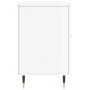 Aparador de madera de ingeniería blanco brillante 100x36x60 cm de vidaXL, Aparadores - Ref: Foro24-828150, Precio: 115,66 €, ...