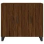 Aparador de madera de ingeniería marrón roble 90x34x80 cm de vidaXL, Aparadores - Ref: Foro24-828139, Precio: 82,33 €, Descue...